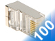 MODULÁRNY TIENENÝ KONEKTOR RJ45/C6-EKRAN*P100